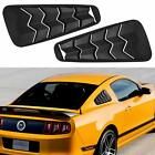 Side Window Louvers Sun Shade Cover GT Lambo Style for Ford Mustang 05-14 V6 V8