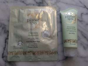 Avon Planet Spa Heavenly Hydration Face Mask Sheet Mask Mediterranean Olive Oil - Picture 1 of 6