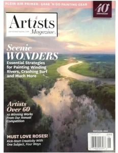 Artists Magazine 40th Anniversary Issue May/June 2024 Scenic Wonders - Picture 1 of 1
