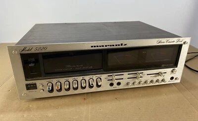 Cubierta de casete Marantz modelo 5220 - como está/para piezas o reparación Foto 1 de 4