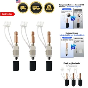 3PK Ceramic Hotend Kit for 3D Printer High Speed Full Metal Upgrade Extruder - Picture 1 of 11