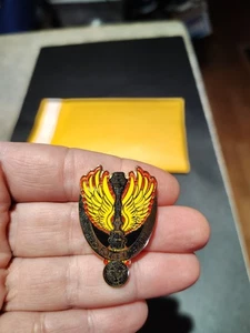 AEROSMITH Vintage AERO FORCE ONE FAN CLUB Official WINGS Member Lapel Pin 2007 - Bild 1 von 4
