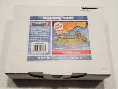 40k Micro Art Studio Terrain Warhammer Dugout Resina Nuevo en Caja 28mm Ciencia ficción fuera de funcionamiento Warhammer Foto 1 de 2