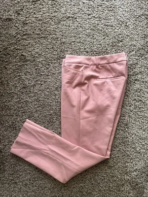 Pantalones al tobillo ajustados para mujer WHBM rosa talla 4 Foto 1 de 4