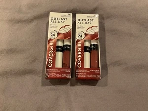 2 Brand New Covergirl Outlast All Day Lip Color 542 Brazen Raisin - Picture 1 of 1