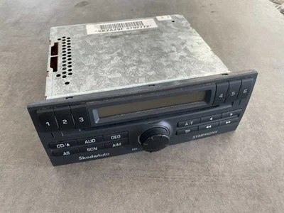 Skoda Fabia CD-Player Radio Multimedia Audiosystem 6Y0035156E - Bild 1 von 4