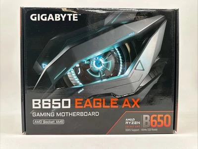 GIGABYTE B650 Eagle AX AM5 ATX DDR5 PCIe 5.0 Wi-Fi 6E Gaming Motherboard - Image 1 of 4