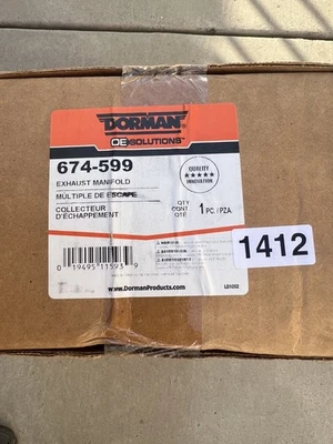 FOR NISSAN XTERRA FRONTIER EXHAUST MANIFOLD LEFT 3.3L DORMAN 674-599 - Image 1 of 2