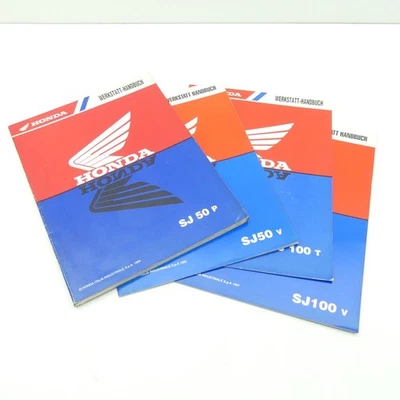 Original Honda SJ 50 100 Bali Werkstatthandbuch Reparaturanleitung manual C5208 - Bild 1 von 4