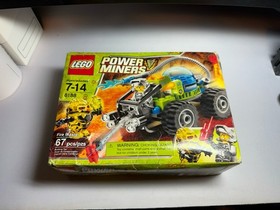 Lego Power Miners Fire Blaster 8188 Sealed Damaged Box