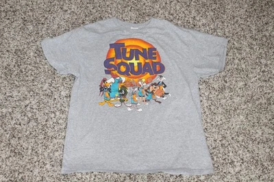 Looney Tunes Boy's Size L Bugs Bunny Toon Squad Space Jam T-Shirt MJ Jordan - Image 1 of 4