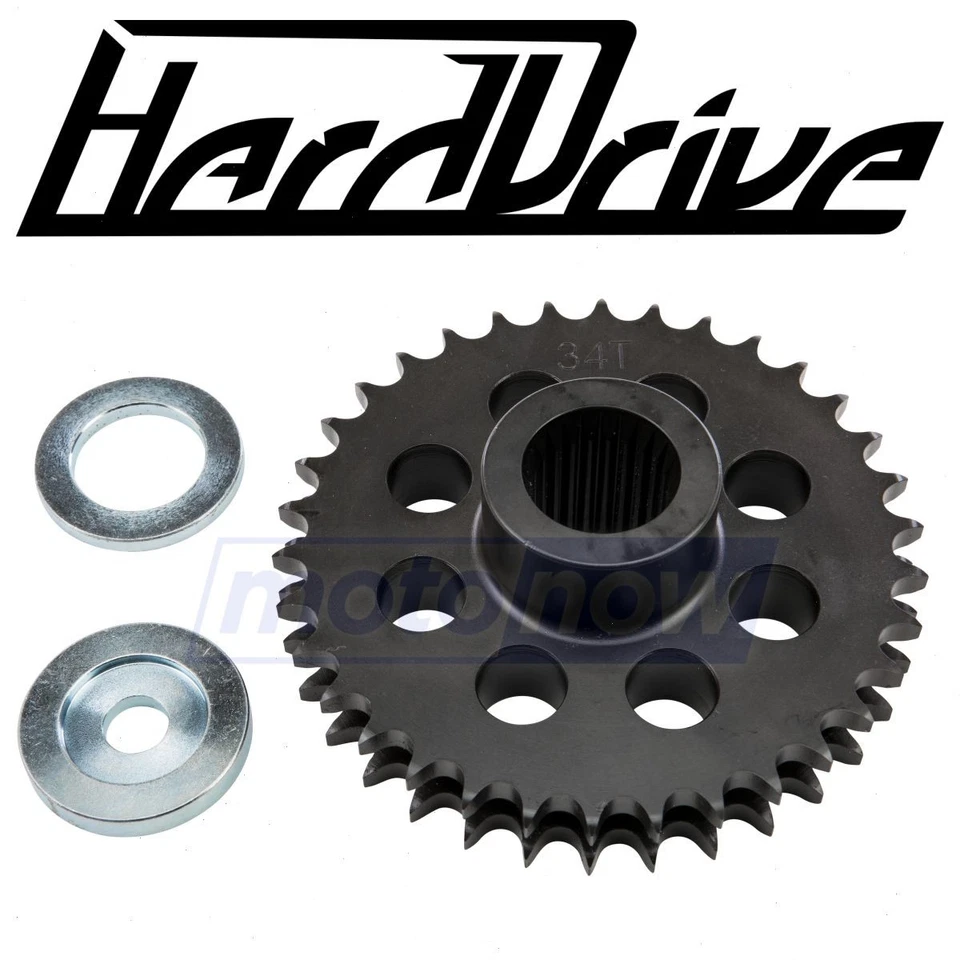 HardDrive Compensator Eliminator Sprocket for 2007-2017 Harley Davidson bw Foto 1 de 4