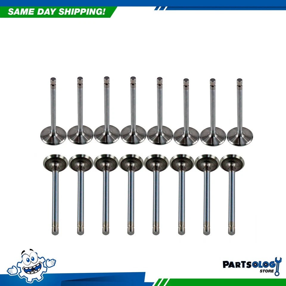 Kit de válvula de admissão de escape DNJ VK164205 para 61-77 Ford Mercury V8 6.4L OHV 16V - Imagem 1 de 1