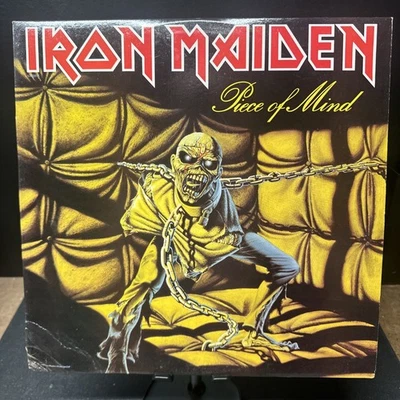Iron Maiden- Piece Of Mind Original 1983 Vintage Vinyl Lp Record Album - Image 1 of 4