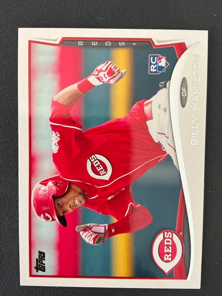 2014 Topps бейсбол - основание, золото, красный, красный Hot фольга, зеленый, дебютант, мини, вставить - Изображение 1 из 1