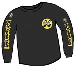 Mooneyes MNTM112 Moon Racing Cams Long Sleeve T-Shirt - Picture 1 of 3