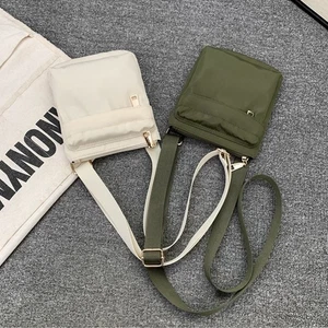 Handheld Nylon Shoulder Bag Korean Style Men Square Bag Unisex - Picture 1 of 15