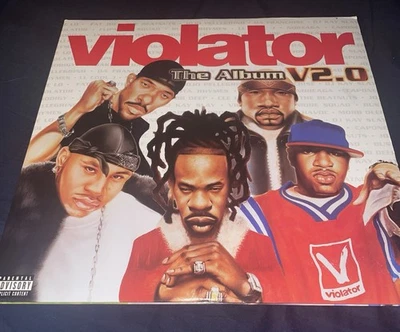 Violator The Album V2.0 Vinyl 2LP LL Cool J Busta Rhymes Fat Joe Nore Loud 2001 — 第 1/4 张图片