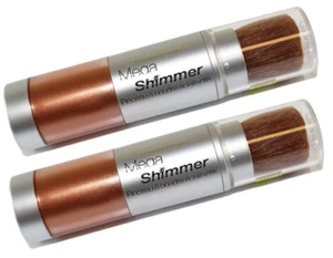 2 x WET N WILD Mega Shimmer LOOSE POWDER w/ BRUSH ~ BRONZE GLOW ~ Lot of 2 Rare! - Picture 1 of 1