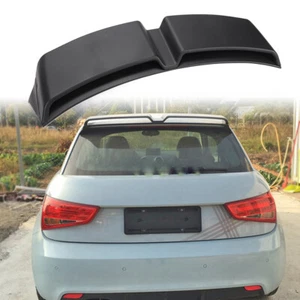 Matte-Black Rear Roof Spoiler Top Window Wing Lip for Audi A1 2-Door 2010-2014 - Picture 1 of 12