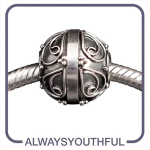 AUTHENTIC 925 STERLING SILVER BEAD CHARM ~DESIGN 10 - Picture 1 of 2