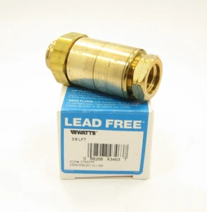 Watts 3/8" LF7 Dual Check Valve (Bronze) Lead Free - Picture 1 of 4