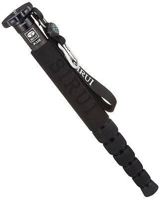 SIRUI P-326 Lightweight Carbon Fibre Monopod with Carabiner and Compass - Image 1 of 4