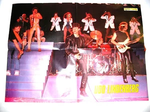 UDO LINDENBERG / TOMMY STEINER - Pop Rocky Poster - gefaltet - Sammlerstück - Bild 1 von 2