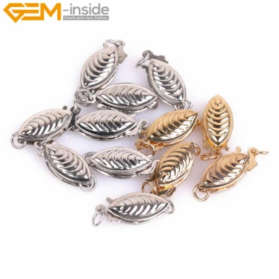 Assorted Fish Clasps 14K Gold Filled Pearl Clasp For Necklace Jewellery Making - Image 1 of 4