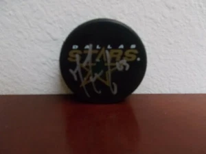 Mike Ribiero #63 Dallas Stars Autographed NHL Puck - Picture 1 of 2