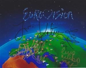 Katrina & The Waves + Brotherhood of Man +1 HAND SIGNED 10x8 Foto Autogramm - Bild 1 von 2