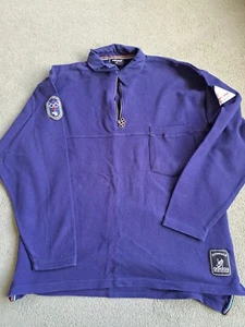 Vintage ADIDAS Olympic Games Sportschuhe Melbourne 1956 Sweatshirt 1/4 Zip - Picture 1 of 8