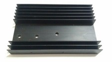 Dissipatore aletta di raffreddamento forato alluminio nero TO-220 TO247 SOT32