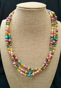 COLLAR TORSADO DE PLATA ESTERLINA OESTE AMERICANO NUEVO CON ETIQUETAS/NUEVO EN CAJA - Imagen 1 de 16