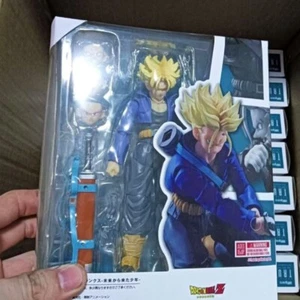 dragon ball figurine Trunk Du Futur Statuette Articulée Super Sayan 15Cm Manga - Imagen 1 de 15