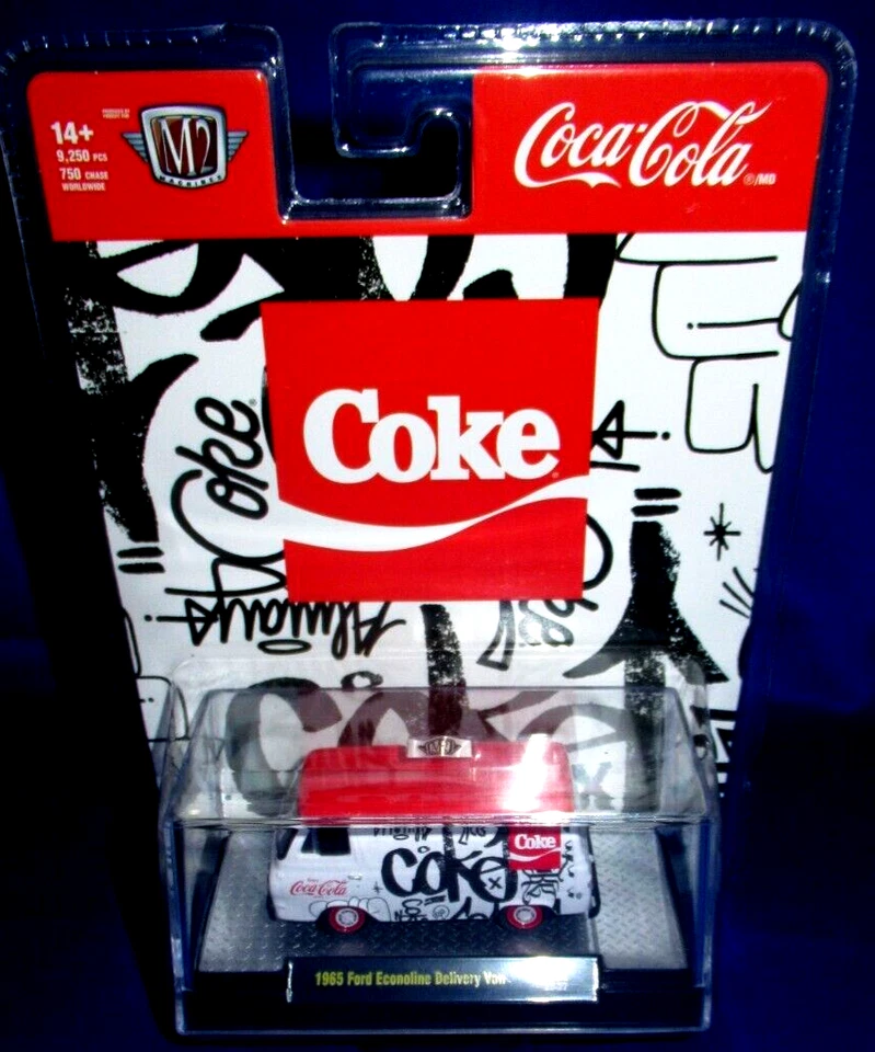 M2 Machines 2019 Coca Cola 1955 Chevy Bel Air Christmas Santa Claus 1 64