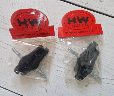 ✅️ NEW H&W MOUNTAIN BIKE MTB TREKKING HYBRID CANTILEVER WIDE BRAKE PADS- BLACK🔥 - Image 1 of 4