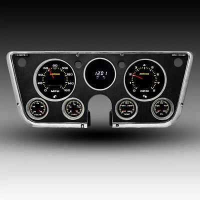 Chevy Truck Gauge Cluster 1967-1972  Analog Dash Panel By Intellitronix Made USA - Image 1 of 4
