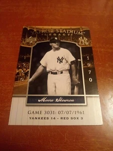 Moose Skowron 2008 2009 cubierta superior estadio Yankee Legacy YSL 3031 YANKEES - Imagen 1 de 1