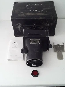 WWII WW2 US ARMY Air Force Folmer K20 Military Aircraft Camera w/ Original Case  - Picture 1 of 12