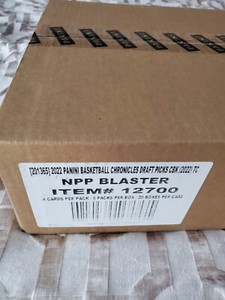 2022-23 PANINI CHRONICLES DRAFT PICKS BASKETBALL BLASTER 20-BOX CASE