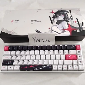 USED YUKI AIM Polar 65 KATANA Collection Keyboard AS-KB165WHUS-YUKI - Picture 1 of 16