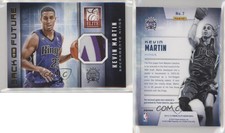 2013-14 Panini Elite Back to the Future Materials Prime /25 Kevin Martin #7