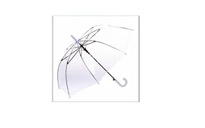 Clear PVC Umbrella - Picture 1 of 4