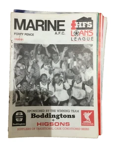 MARINE V LEEK TOWN - LIGA DE PRÉSTAMOS HFS - 10/06/1990 - Imagen 1 de 1