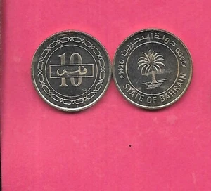 BAHRAIN KM17 2000 UNCIRCULATED-UNC MINT-BU 10 FILS OLD COIN - Picture 1 of 1
