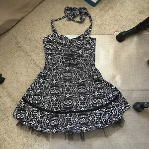 Hot Topic Il Libro della Vita Halter Vestito Swing XL - Foto 1 di 9