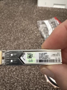 Cisco GLC-SX-MM 1000BASE-SX SFP, 850nm, 550m, LC, MMF Transceiver Module - Picture 1 of 5