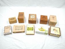 Cigar Box Lot of 10, clean and intact 