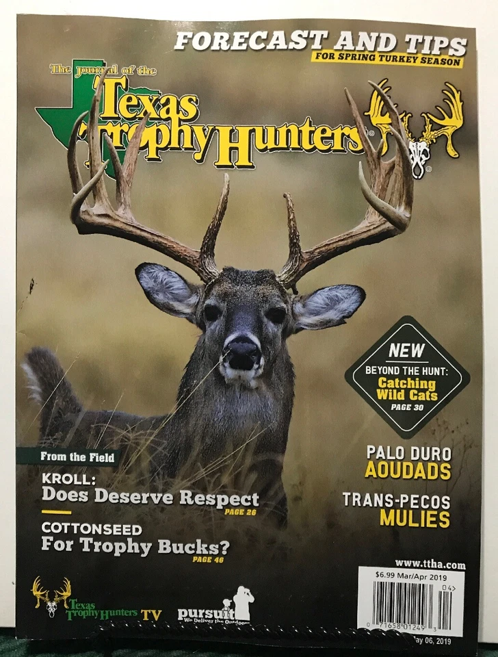 Texas Trophy Hunters Catching Wild Cats Hunt March April 2019 FREE SHIPPING JB - Image 1 of 1